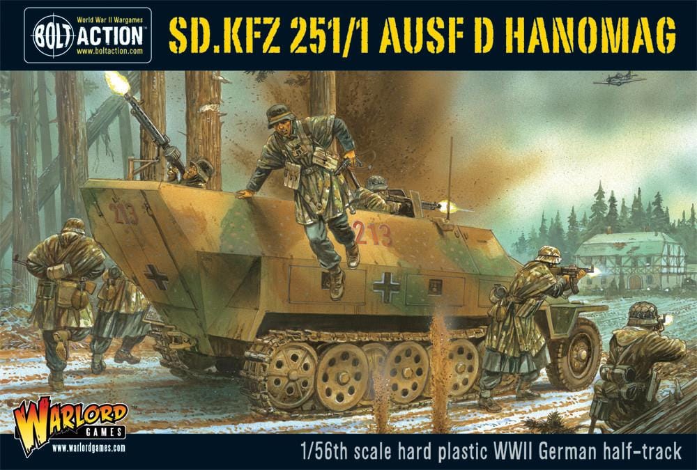Bolt Action Sd.Kfz 251/1 ausf D halftrack