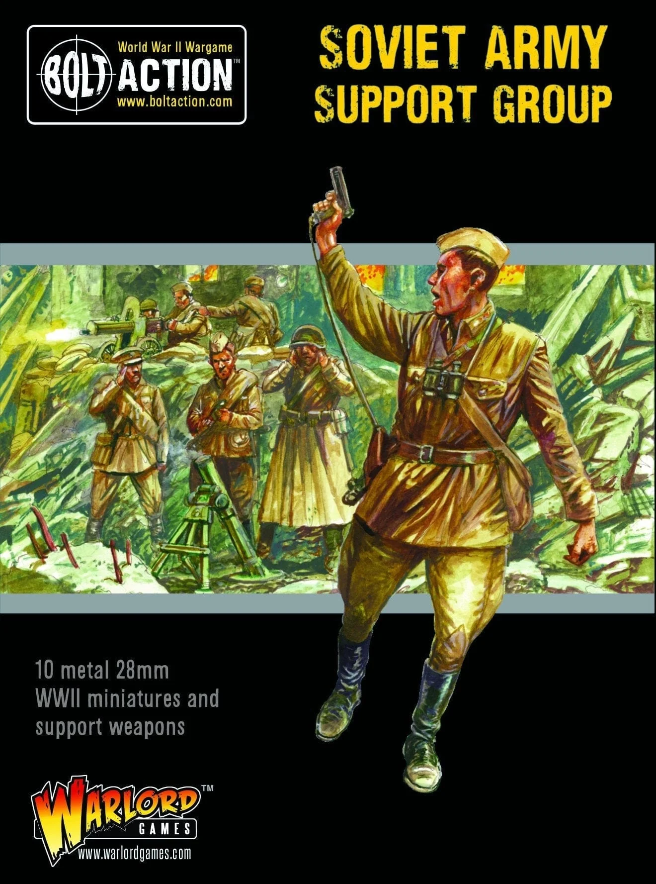 Bolt Action Soviet Army support group