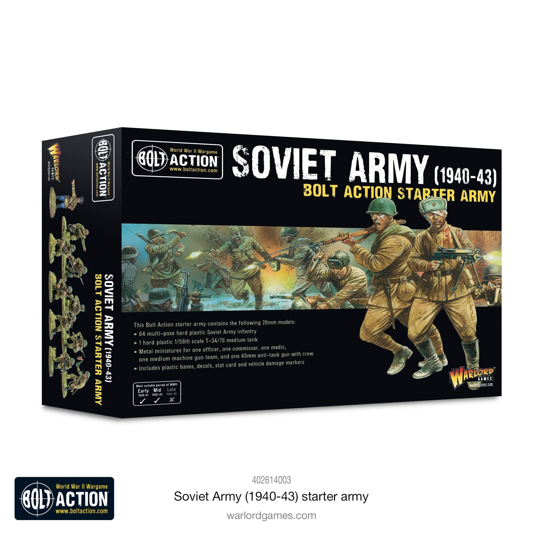 Bolt Action Soviet Starter Army (1940-43)