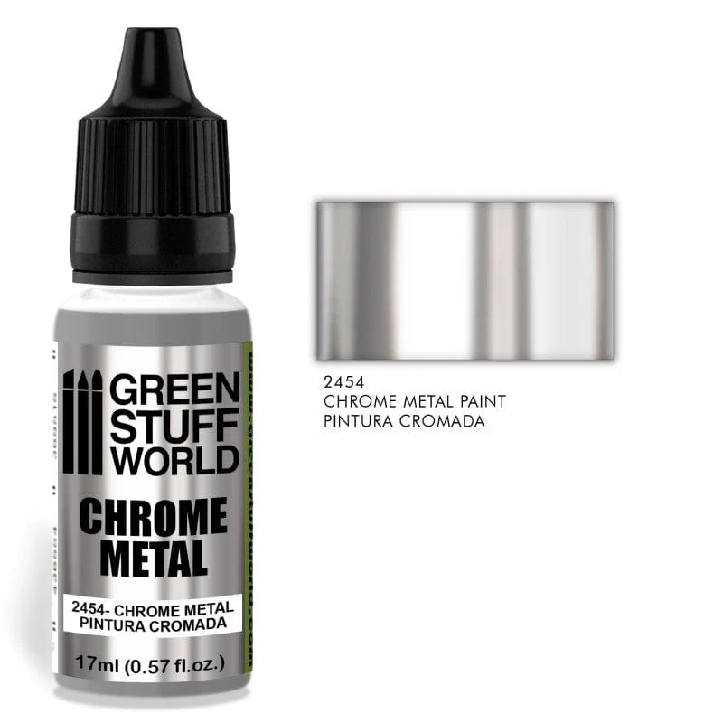 GSW Chrome Metal Paint - Chrome 17ml