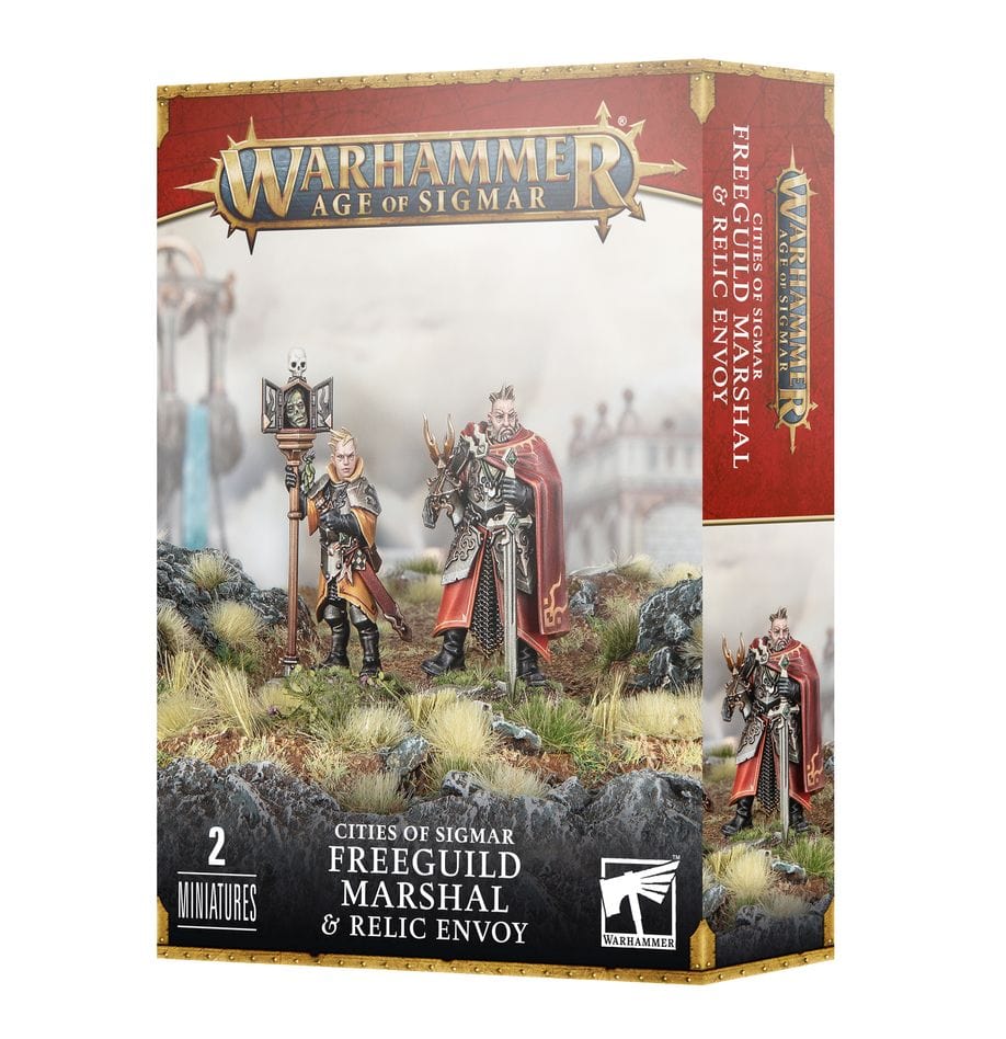 Cities of Sigmar Freeguild Marshal & Relic Envoy