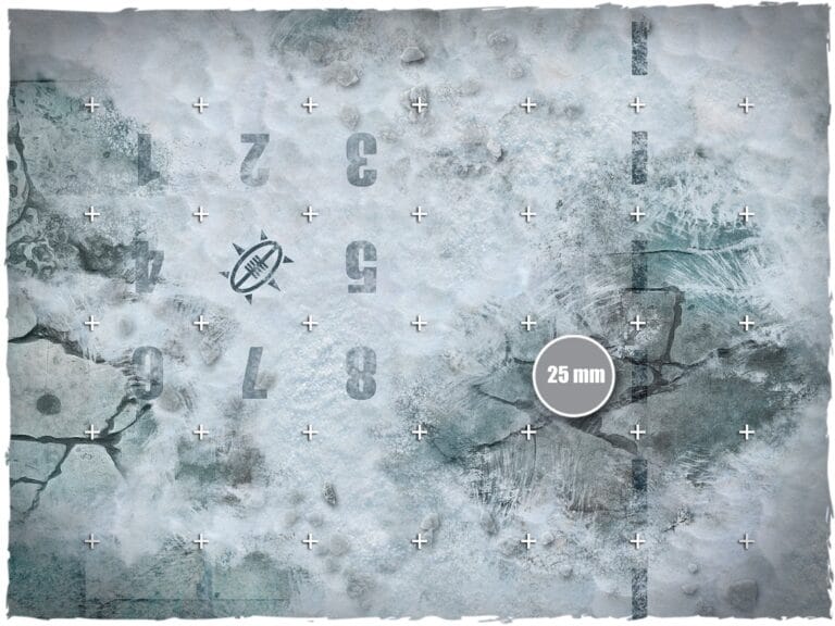 Deep-cut Studio - Mousepad Blood Bowl Pitch Mat - Frostgrave - Image 3