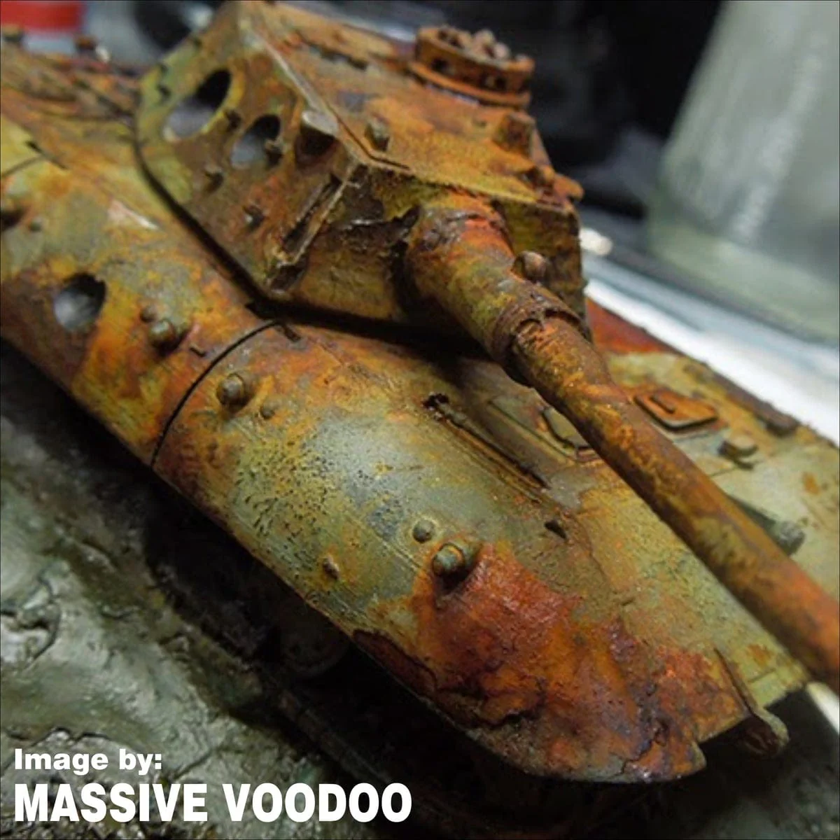 Dirty Down COMBO - Moss, Rust & Verdigris paints - Ultra Realistic Effects for a cinematic result - Image 10