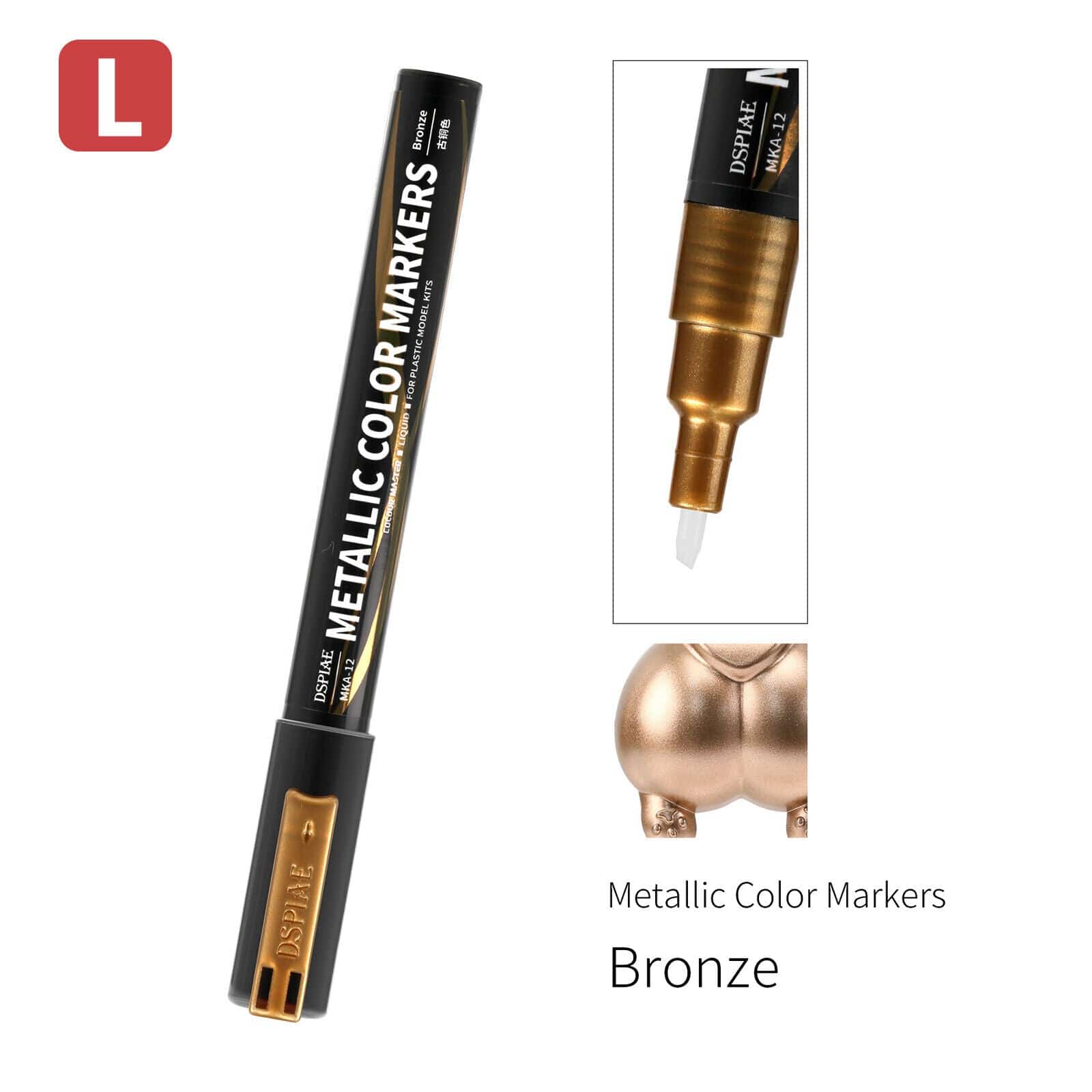 DSPIAE Metallic Color Markers - Bronze