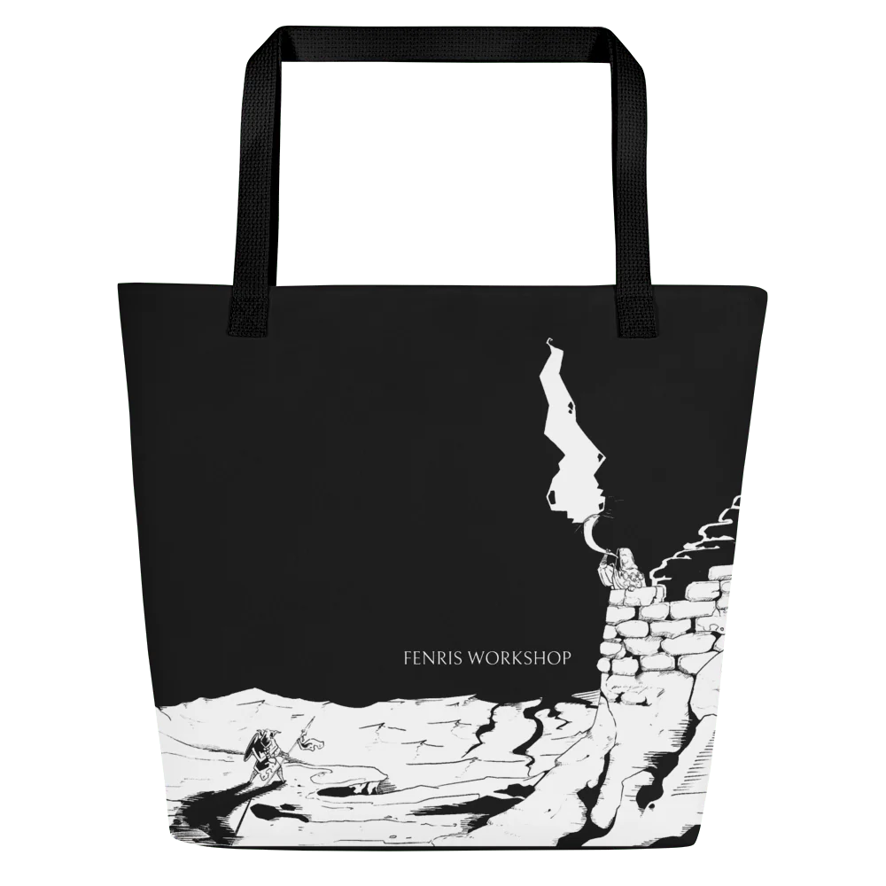 Fenris Workshop Large Tote Bag with Inside Pocket - Blackfrost edition