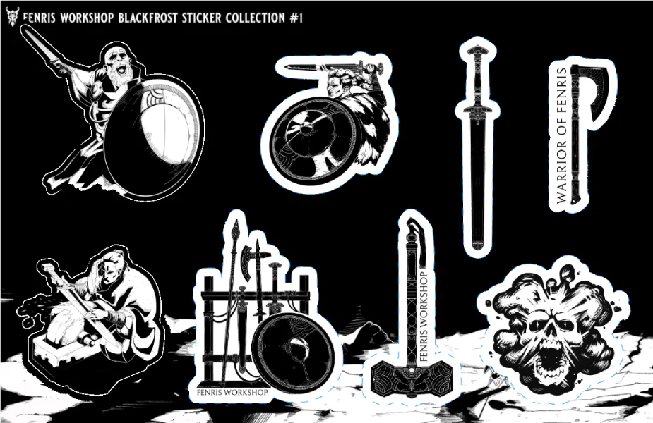Fenris Workshop Sticker Collections - Blackfrost #1
