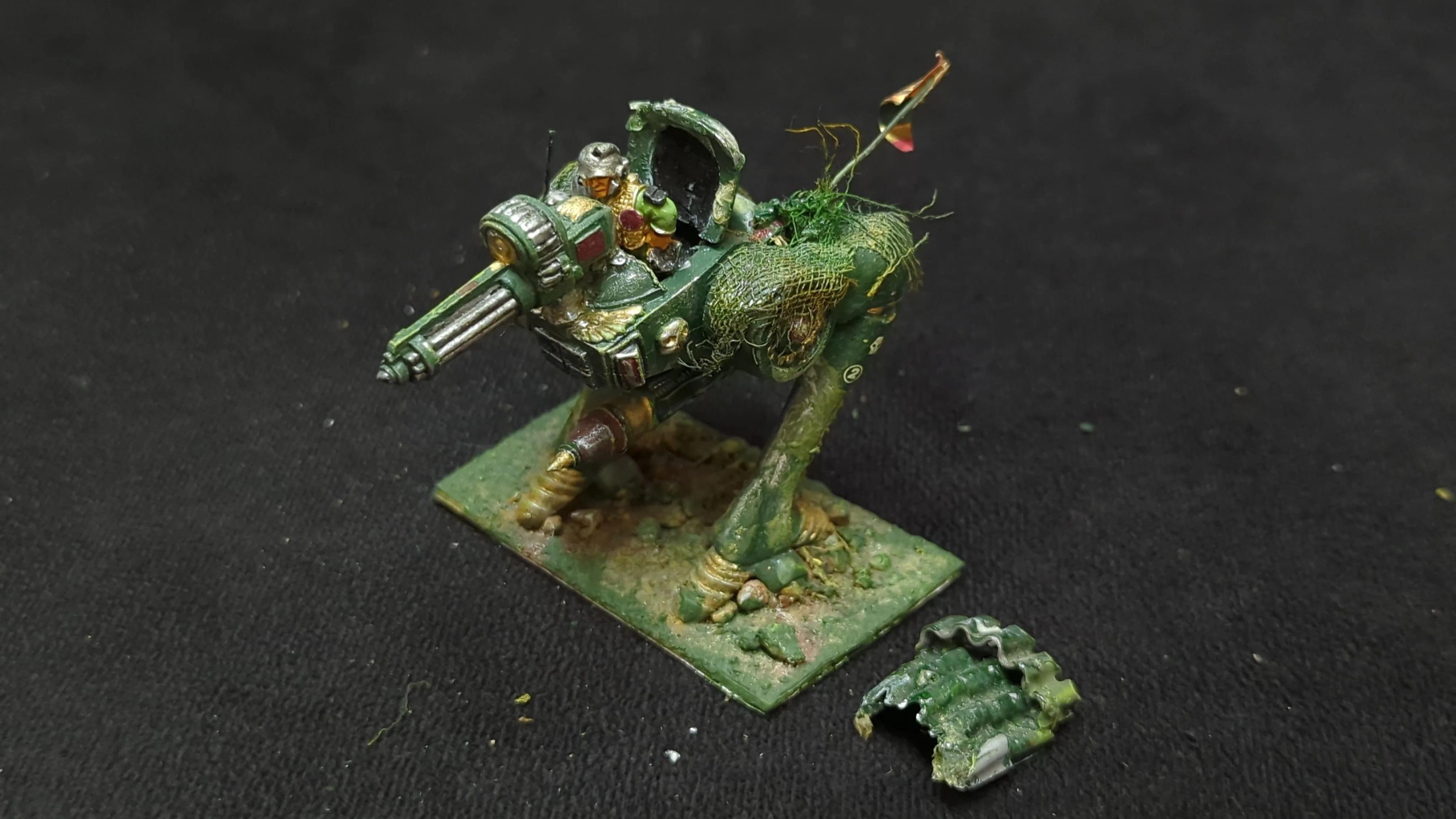 Warhammer 40k Old Astra Militarum Sentinel Proxy - Enigma War Raptor 1998 x1 OOP Painted