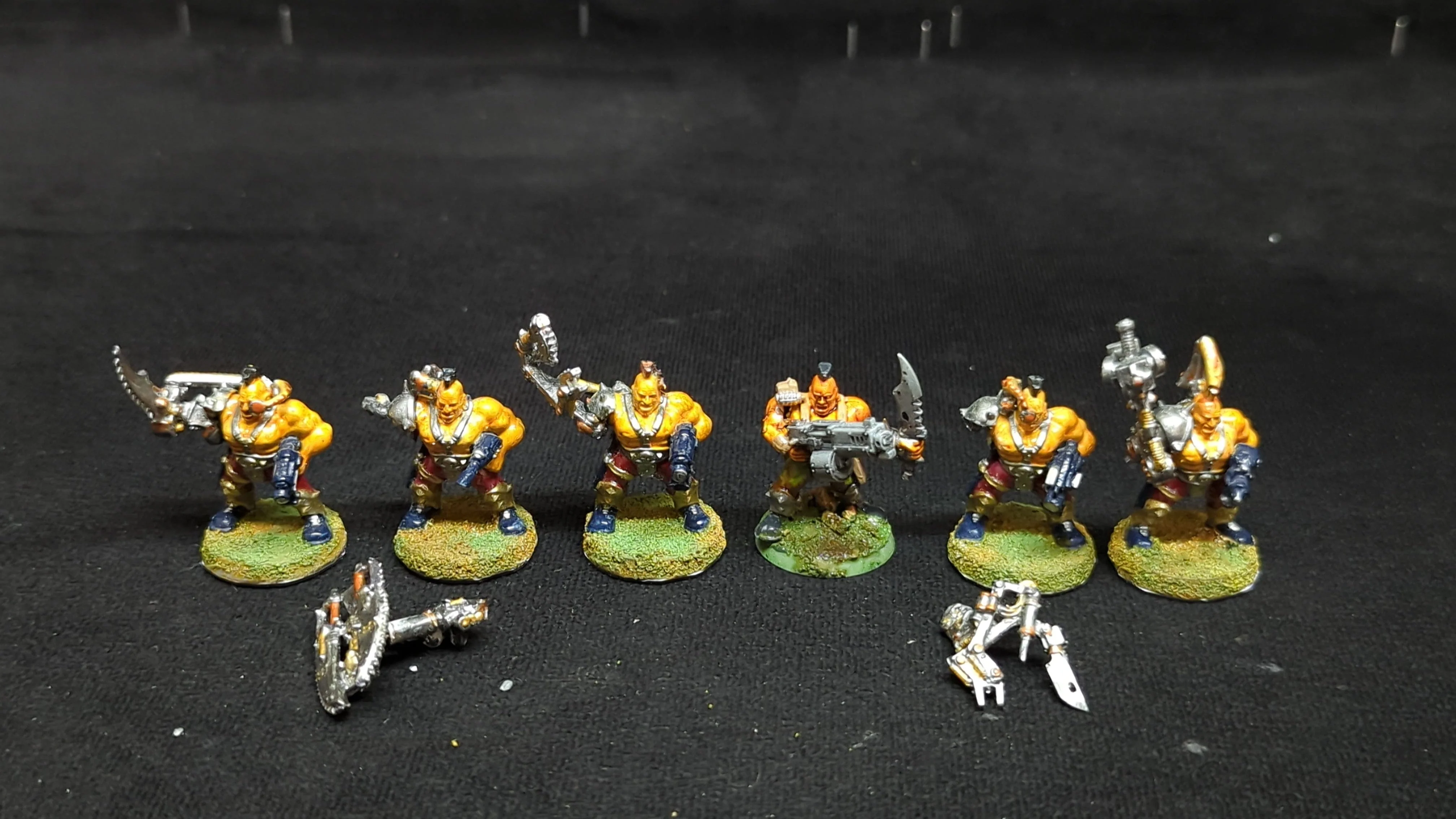 Necromunda Necromunda Goliath Gang x6 OOP Painted