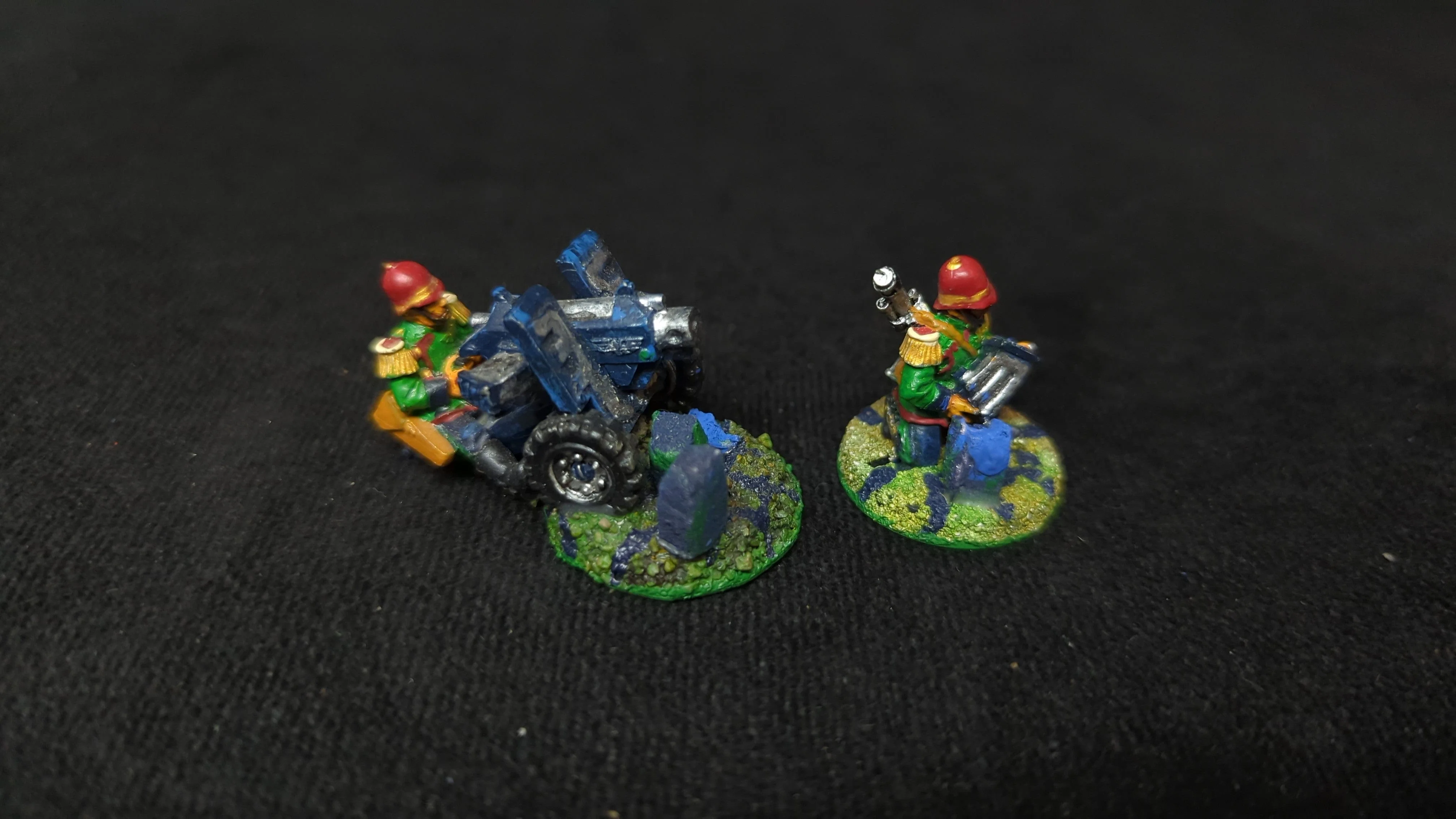Warhammer 40k Astra Militarum Praetorian Heavy Bolter x2 OOP Painted