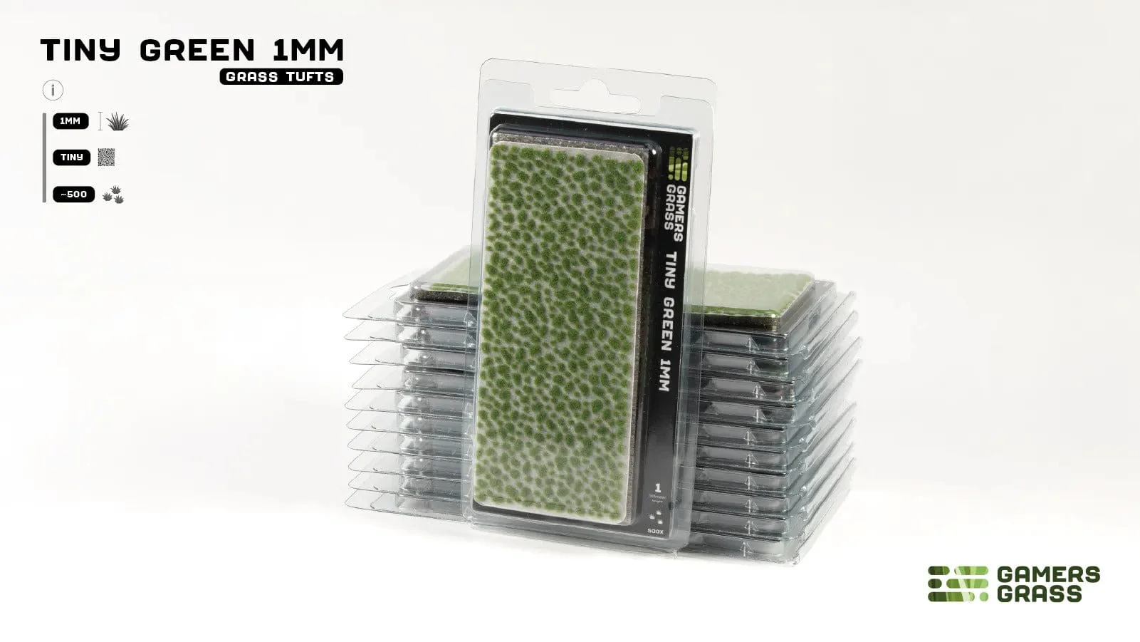 Gamer's Grass Tiny Tufts-  Green 1mm