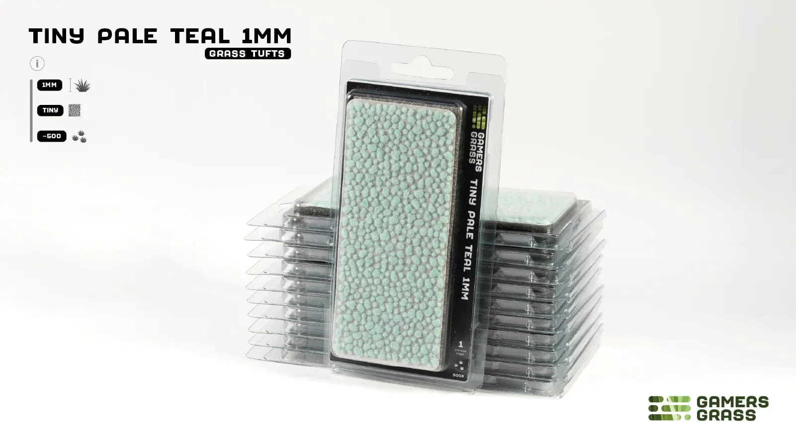Gamer's Grass Tiny Tufts - Pale Teal 1mm