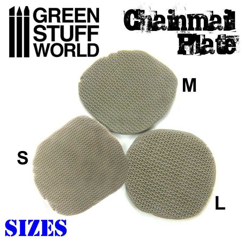 GSW Texture Plates - Chainmail Large 2mm - Image 2