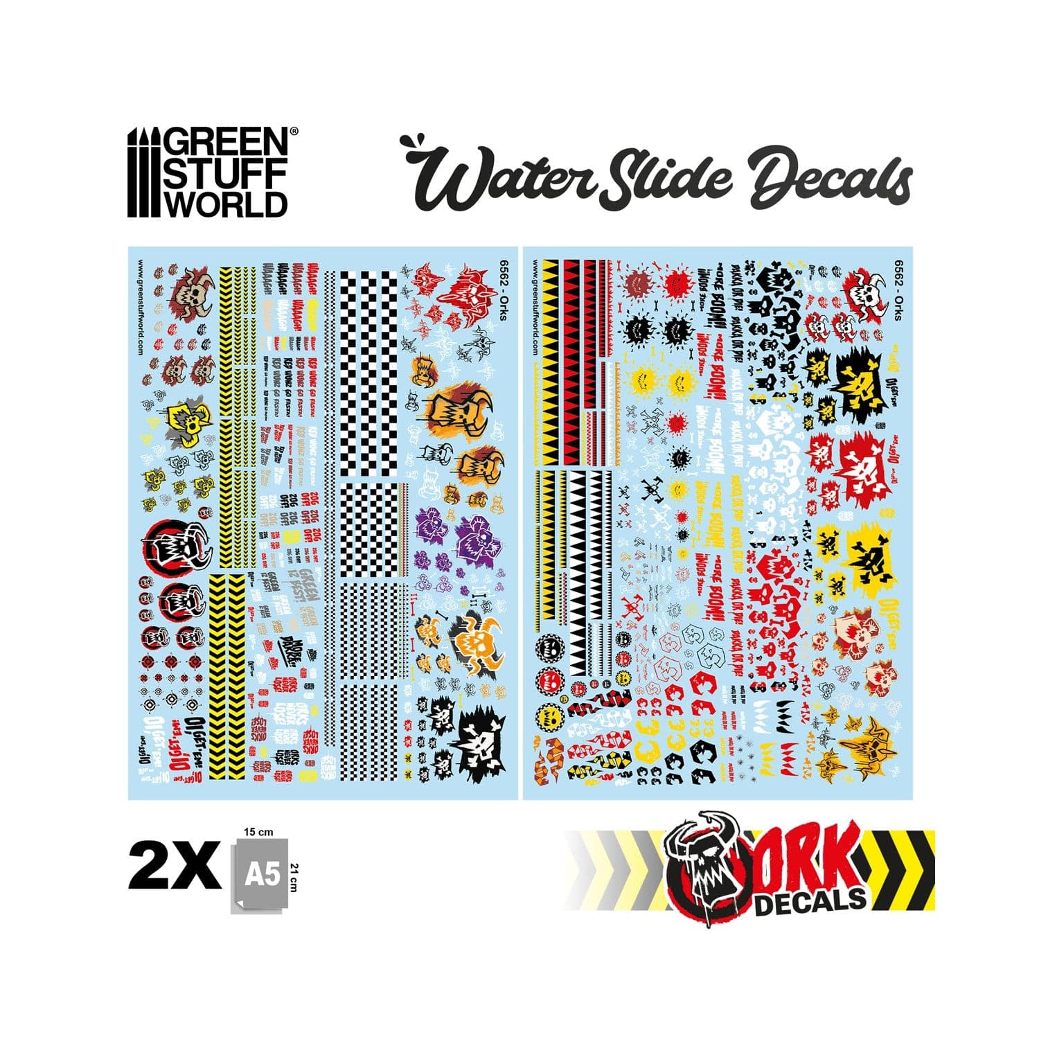 GSW Decals sheet - Orcs