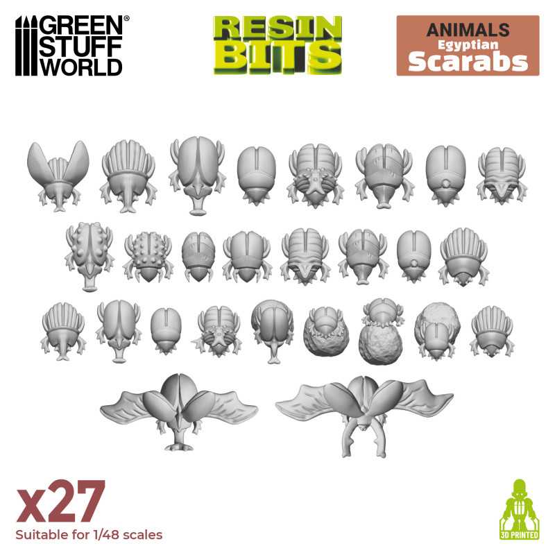 GSW Resin Basing Set - Egyptian Scarabs