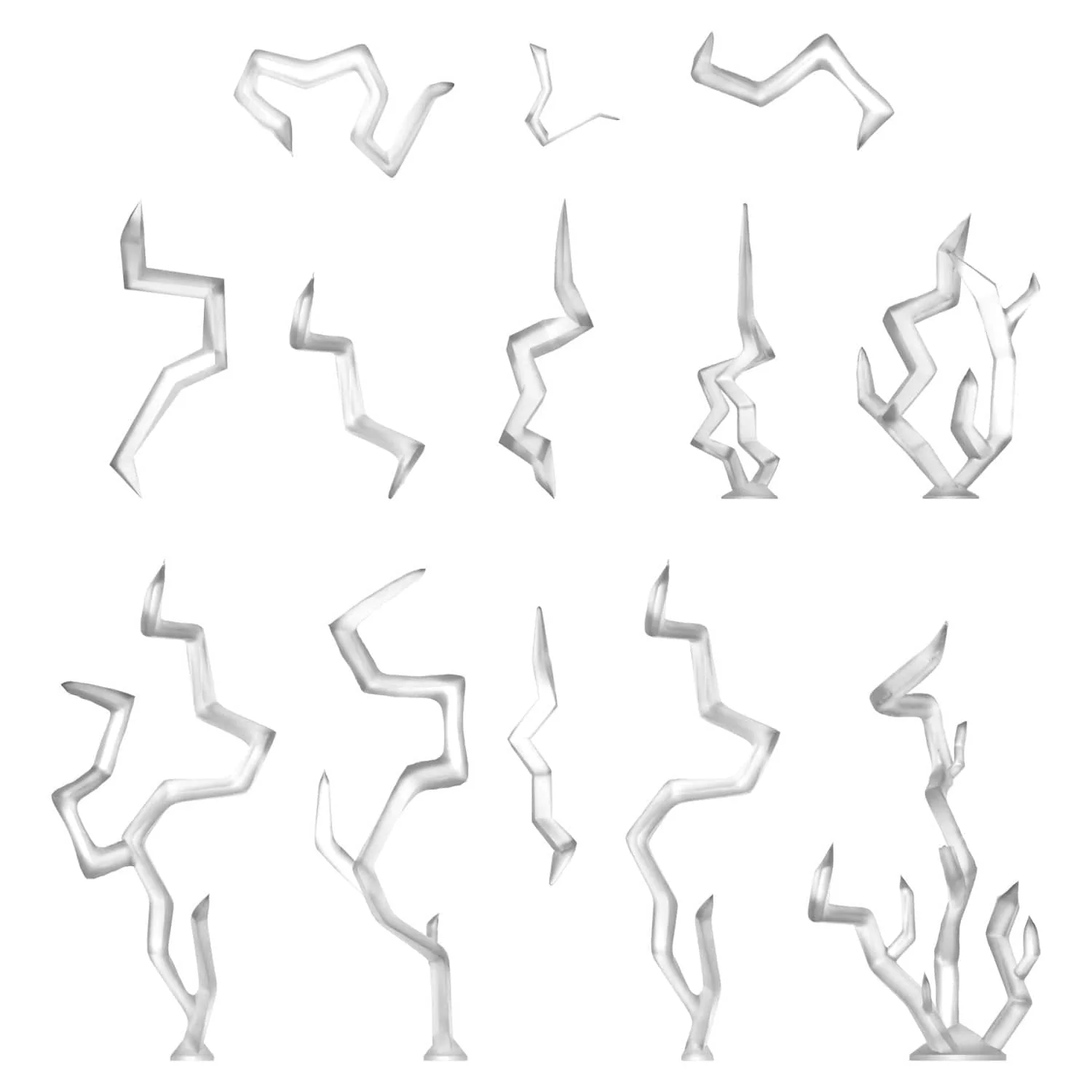 GSW Resin Basing Set - Lightning Spells