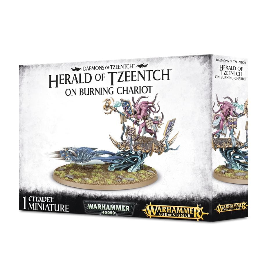 Herald of Tzeentch on Burning Chariot / Fateskimmer / Exalter Flamer + Changecaster