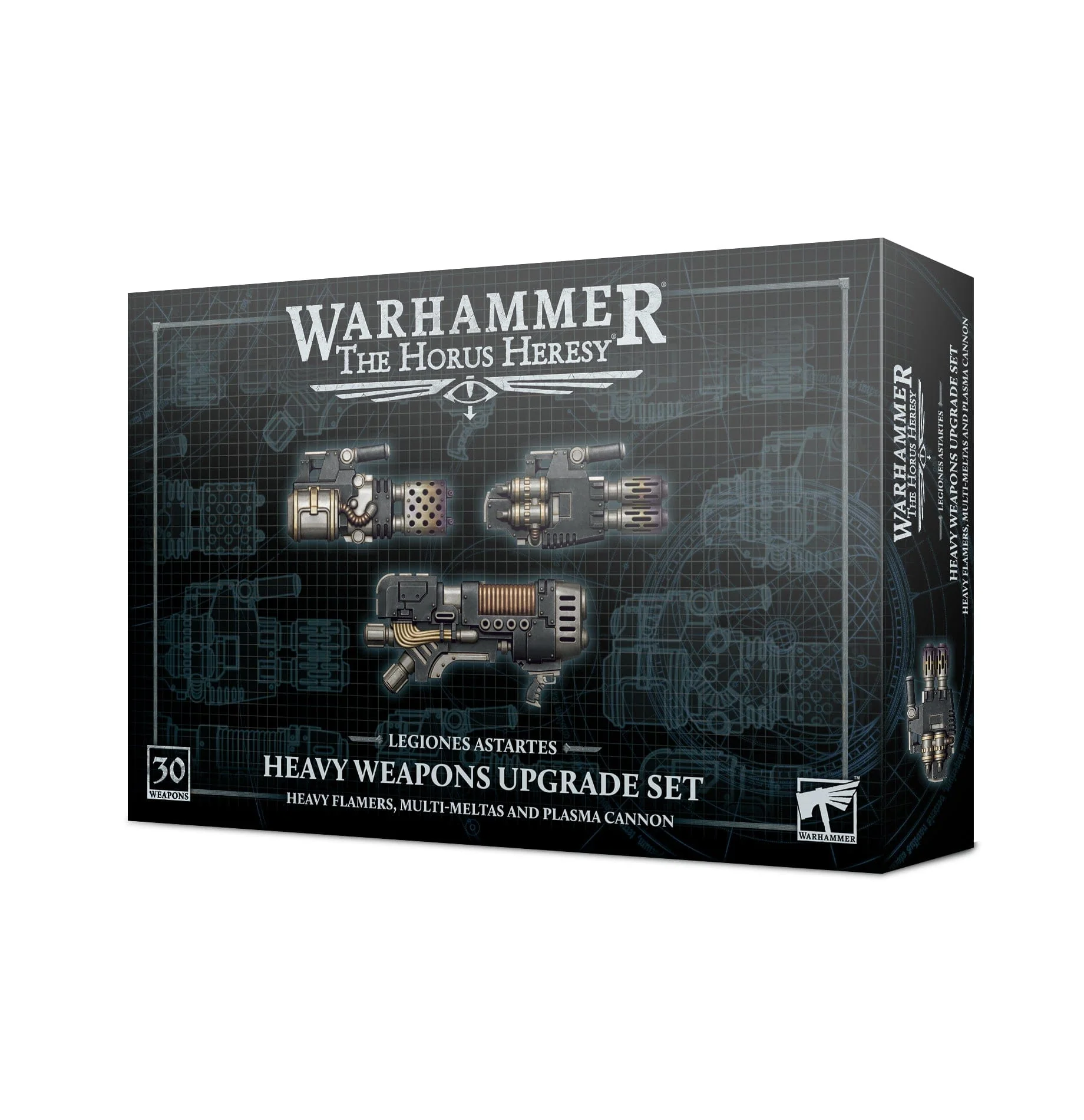Horus Heresy: Legiones Astartes Heavy Flamers, Multi-Melta and Plasma Cannon Heavy Weapons Upgrade Set