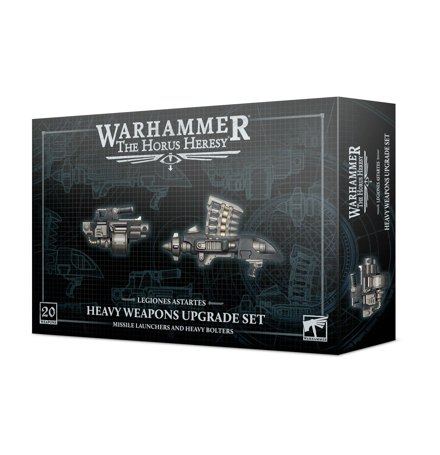 Horus Heresy: Legiones Astartes Missile Launchers & Heavy Bolters Heavy Weapons upgrade set