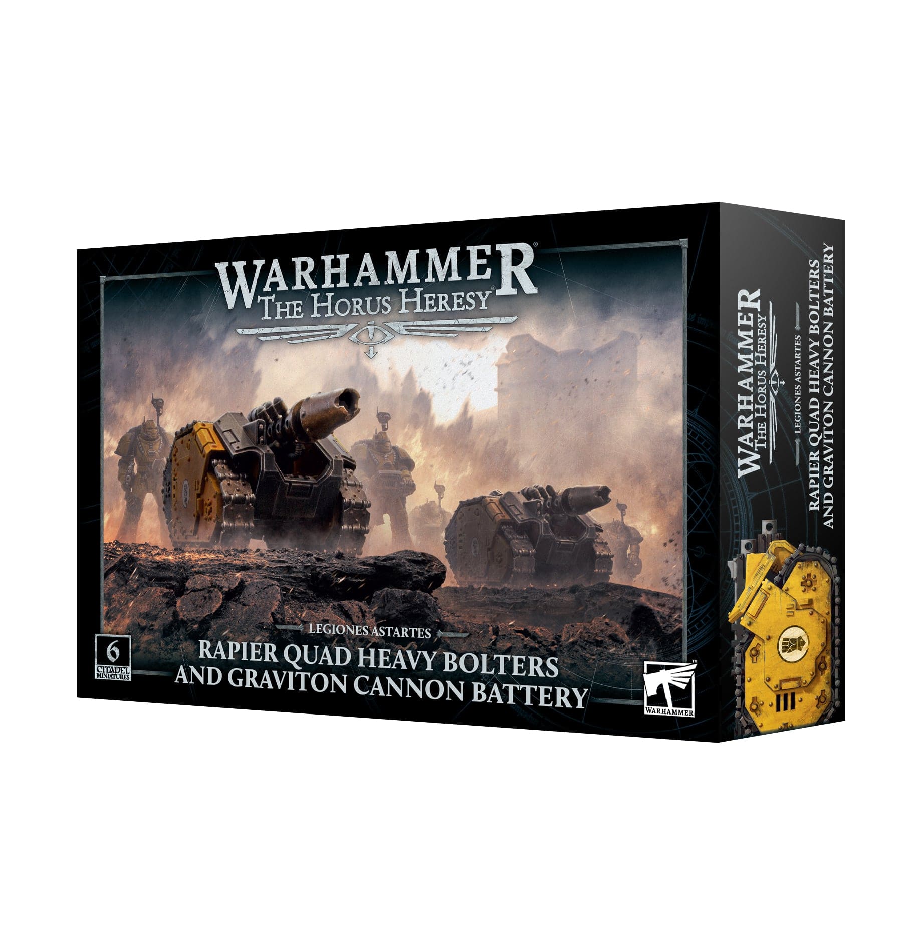 Horus Heresy Legiones Astartes Rapier Quad Heavy Bolter and Graviton Cannon