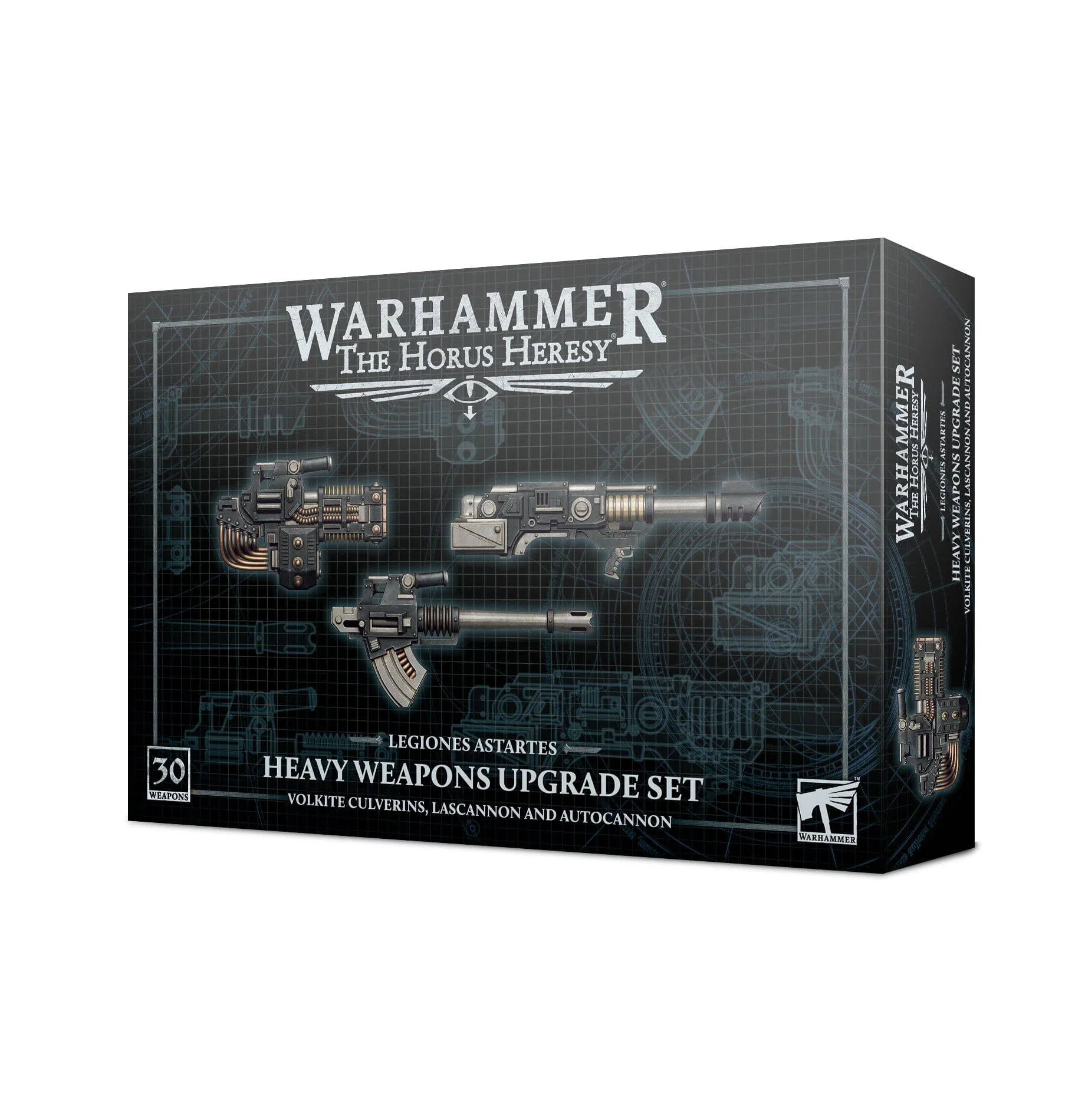 Horus Heresy: Legiones Astartes Volkite Culverins, Lascannon and Autocannon Weapons Upgrade Set
