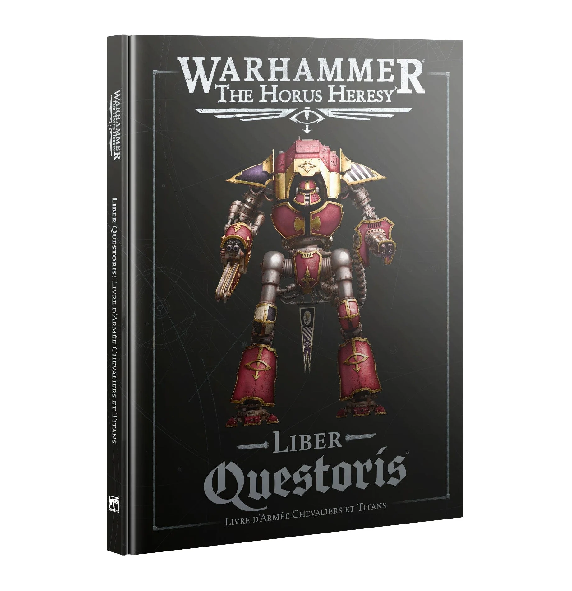 Horus Hersy Liber Questoris Knights and Titans Army Book (FRANÇAIS)