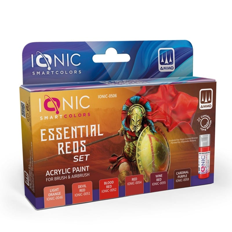 IONIC Smart Colors - Essential Reds Set (6)