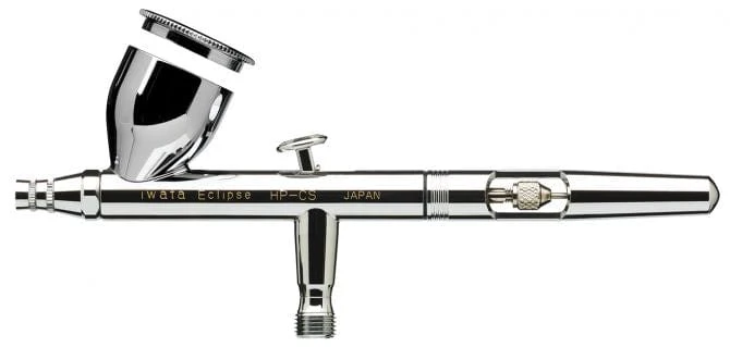 IWATA Eclipse HP-CS Gravity Feed Dual Action Airbrush