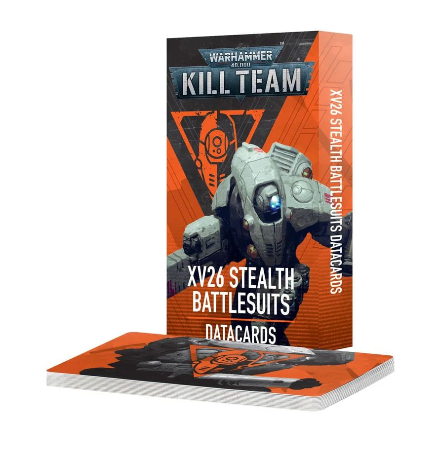 Kill Team: XV26 Stealth Battlesuits Datacards (ENG)