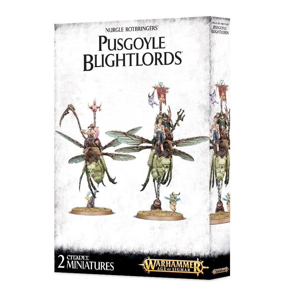 Maggotkin of Nurgle Pusgoyle Blightlords / Lord of Afflictions