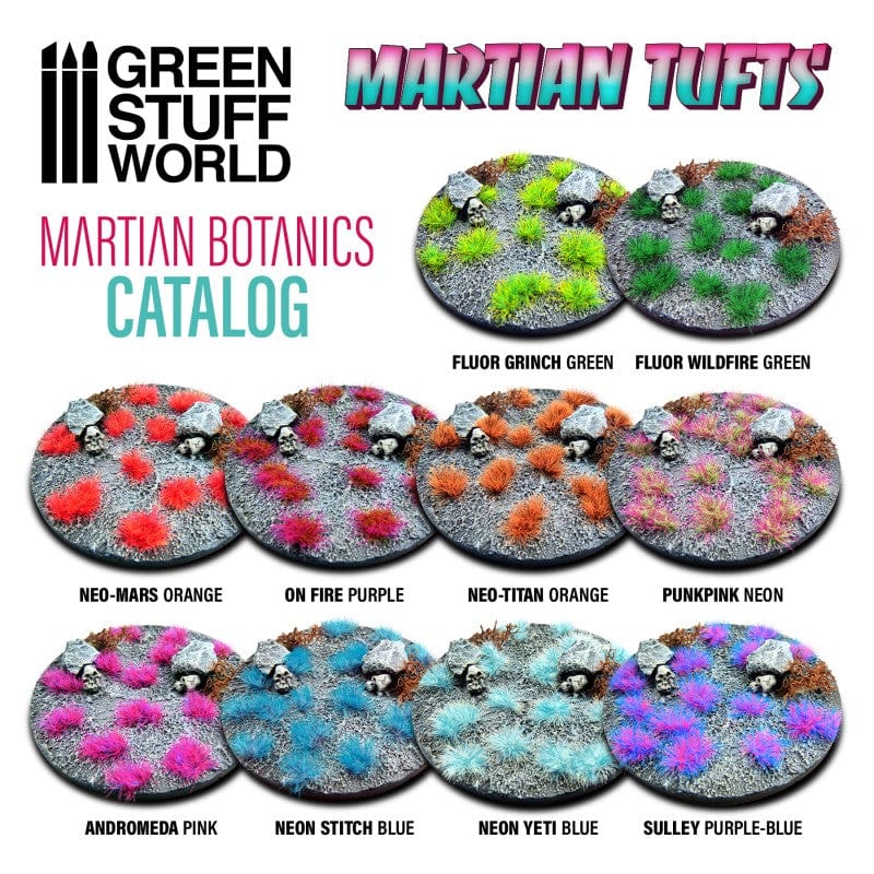GSW Martian Neon Tufts 6mm - Fluor Grinch Green - Image 2