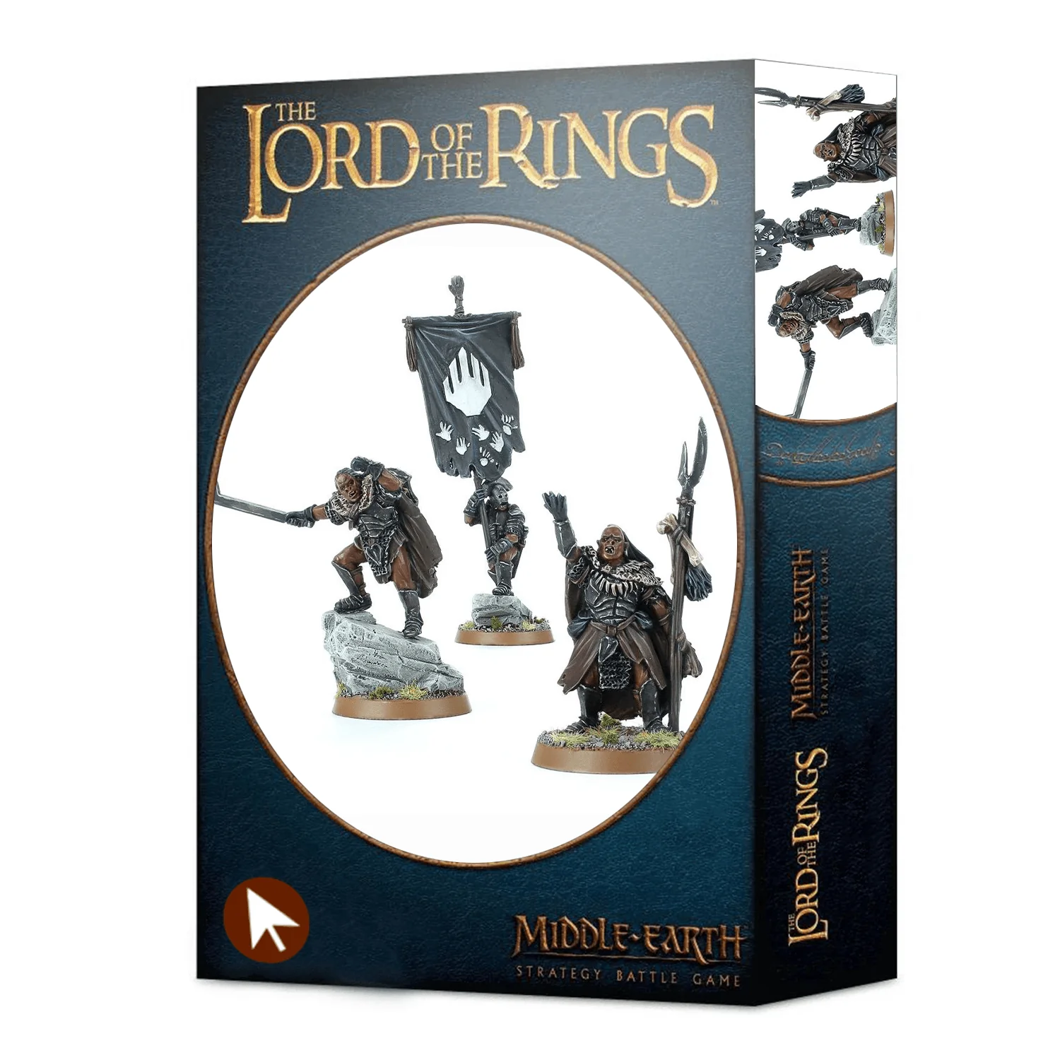 Middle-earth Fighting Uruk-hai Warrior Command Pack
