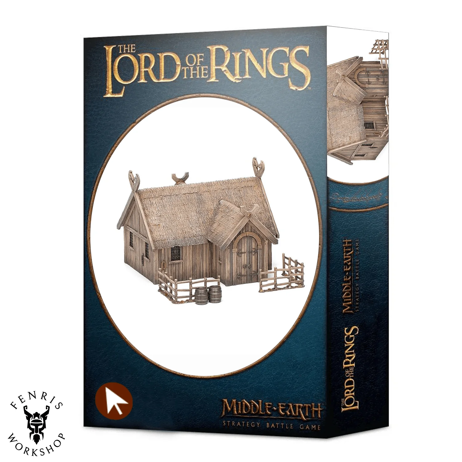 Middle-earth Rohan House scenery (Old box)