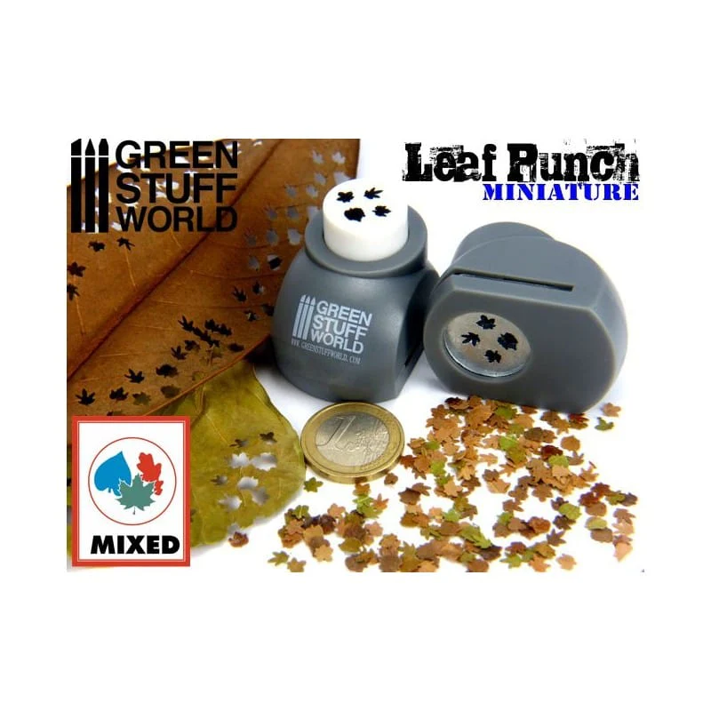 GSW Miniature Leaf Punch GREY
