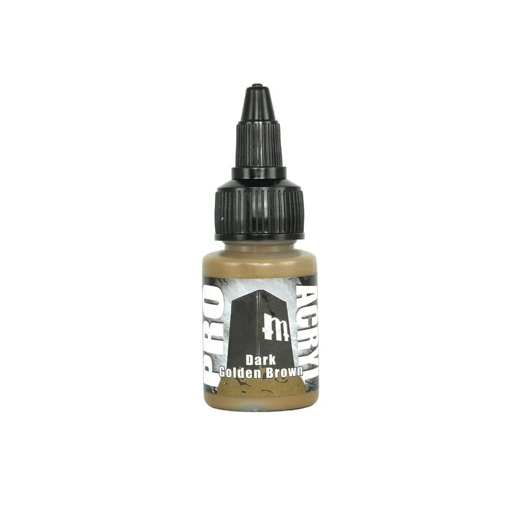 Monument Hobbies Pro Acryl - Dark Golden Brown 22ml
