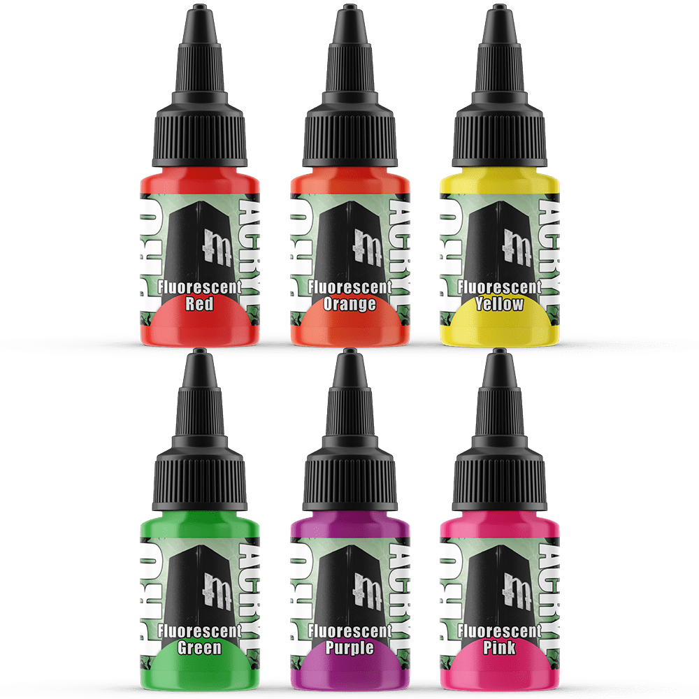 Monument Hobbies Pro Acryl - Fluorescent Set