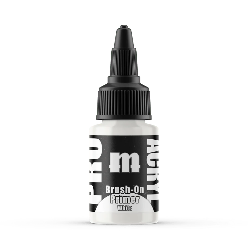 Monument Hobbies Pro Acryl PRIME - Brush-On White 22ml