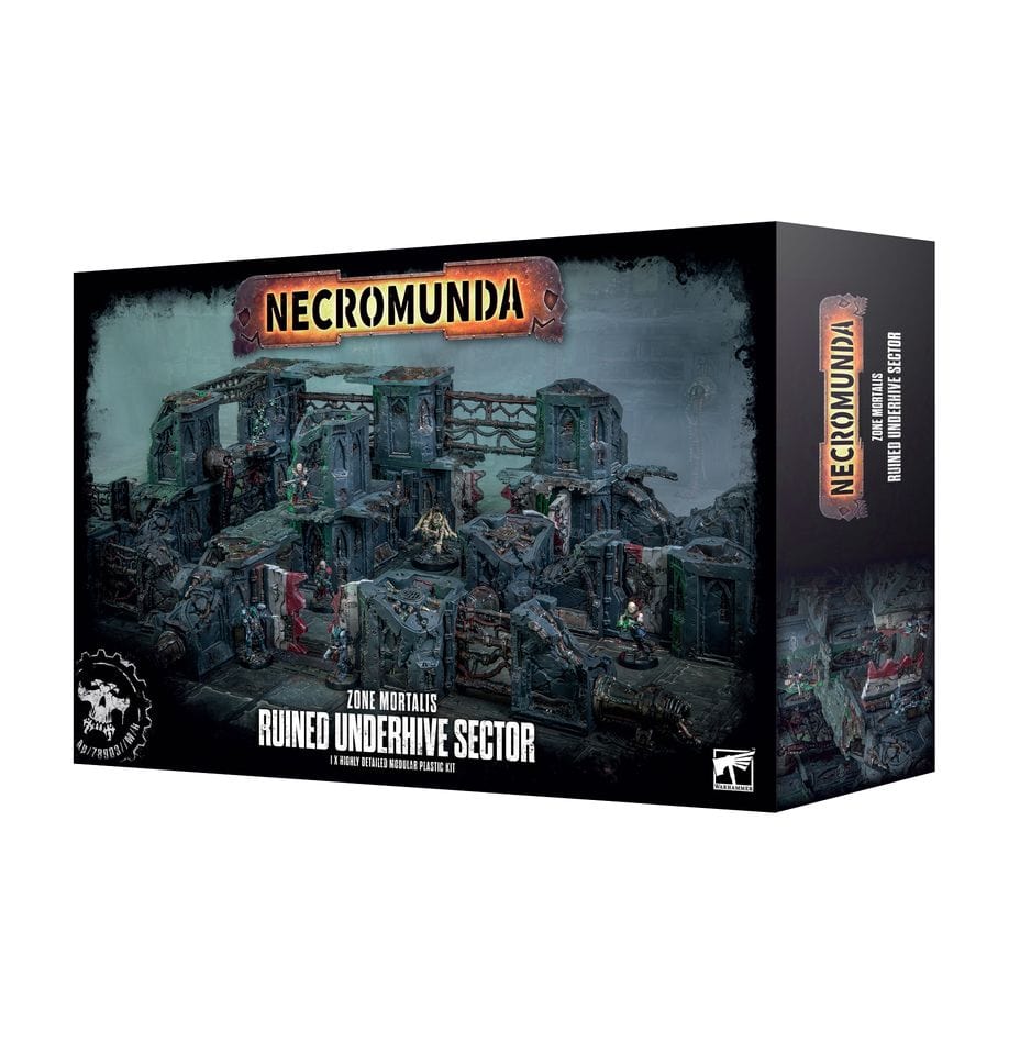 Necromunda Zone Mortalis Ruined Underhive Sector Terrain set