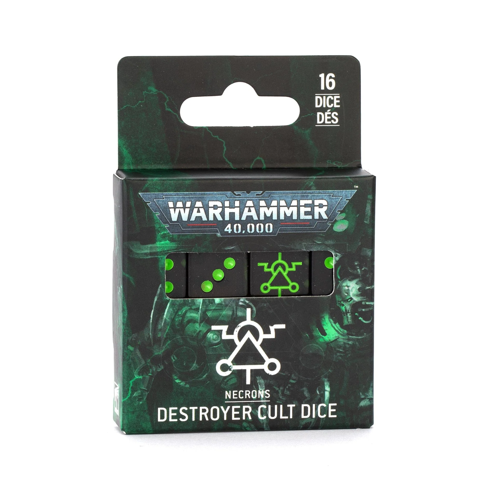Necrons Destroyer Cult dice set