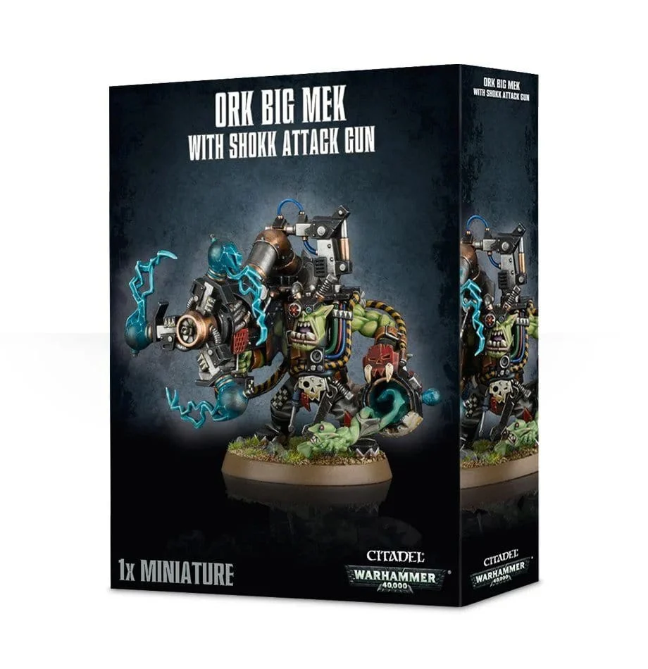 Orks Big Mek with Shokk Attack Gun