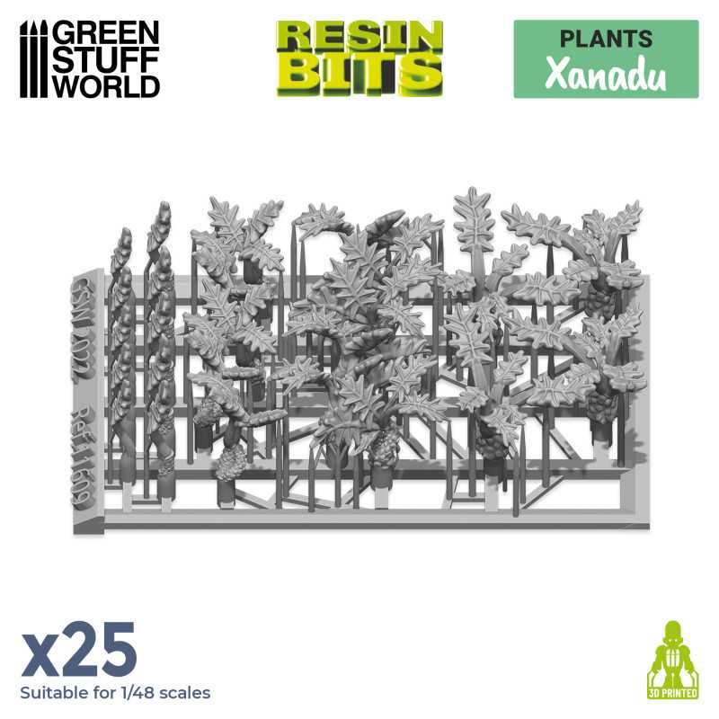 GSW Resin Basing Set - Xanadu Plants - Image 2