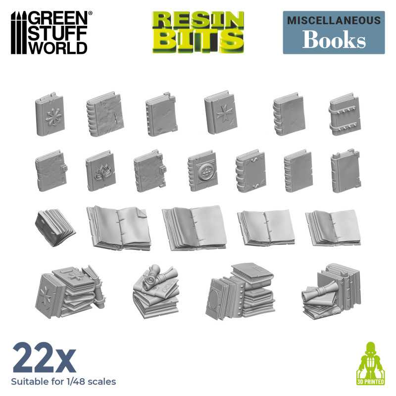 GSW Resin Miniature Books