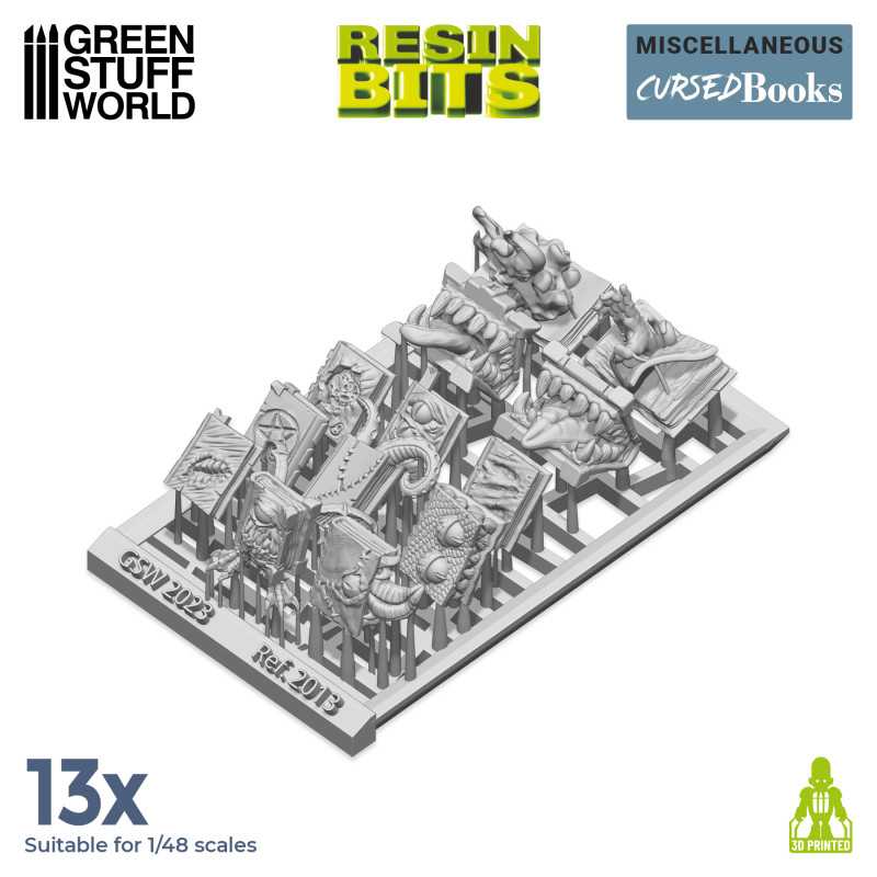 GSW Resin Miniature Books - Cursed - Image 2