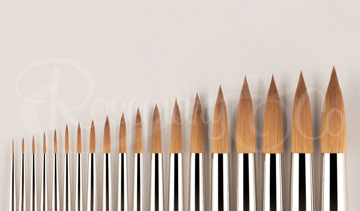 Rosemary & Co Red Dot - Pointed Rounds - CHOOSE YOUR SIZE