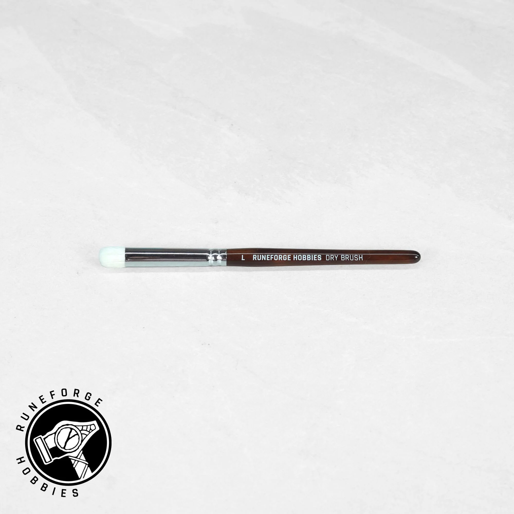 Runeforge Hobbies Natural Dry Brushes - L