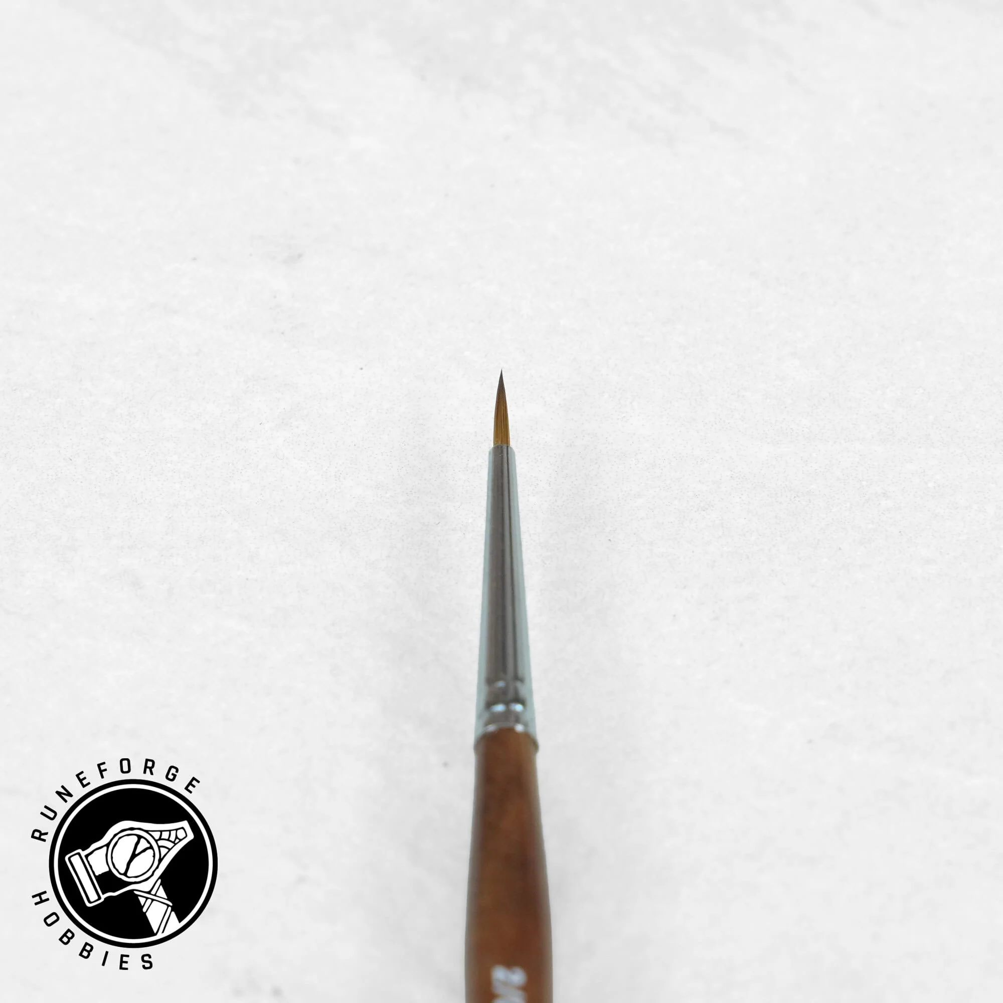 Runeforge Hobbies Premium Kolinsky Brushes - Size 2/0 - Image 3