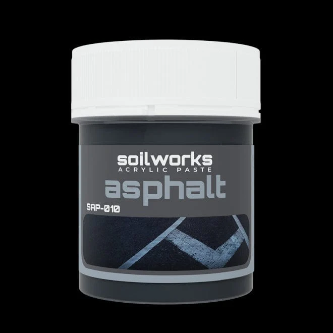 Scale 75 Dioramas Soilworks Ground Pastes 100ml - Asphalt