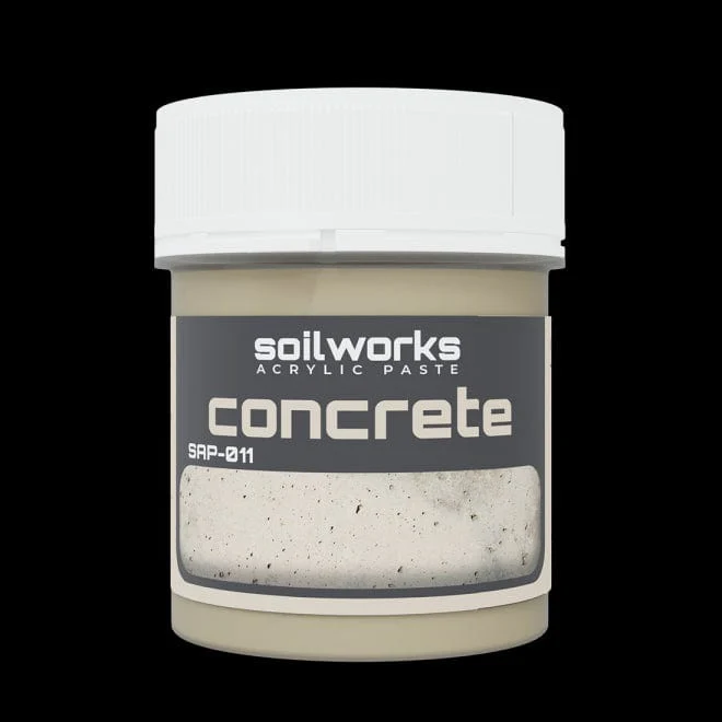 Scale 75 Dioramas Soilworks Ground Pastes 100ml - Concrete