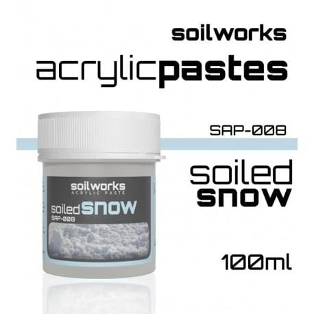 Scale 75 Dioramas Soilworks Ground Pastes 100ml - Soiled Snow