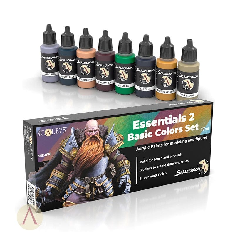 Scale 75 Scalecolor Paint Set - Essentials Colors 2