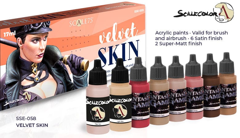 Scale 75 Scalecolor Paint Set - Velvet Skin